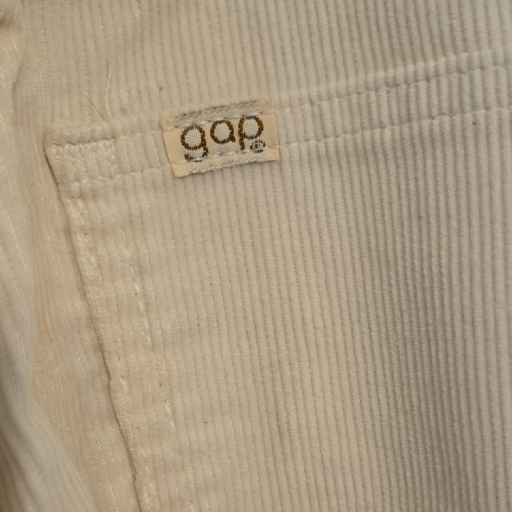 GAP Cream Straight Leg Pants 29 - Picture 3 of 10